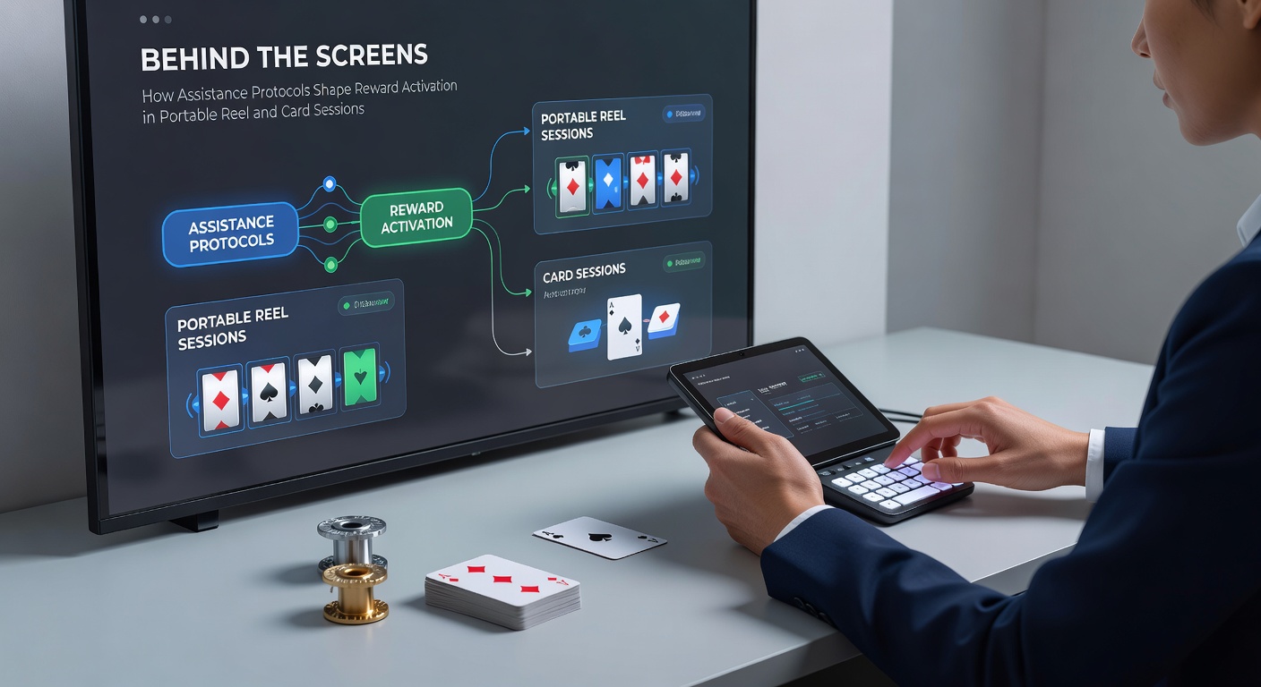 Close-up view of a tablet screen showing card game assistance overlays and reward indicators during a live session