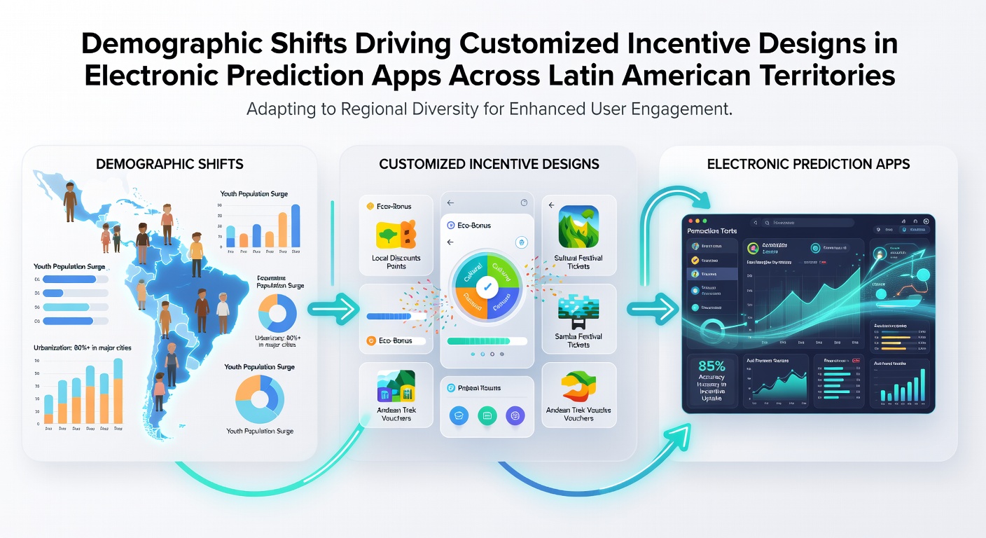 Demographic shifts in Latin American territories influencing electronic prediction app designs