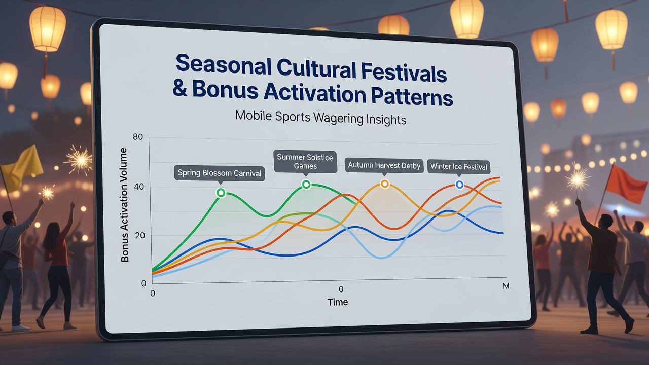 Analytics dashboard showing bonus activation trends aligned with cultural festival dates