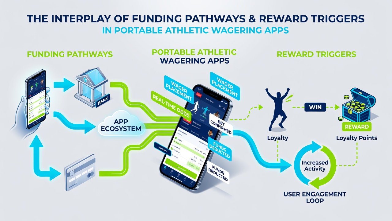 Close-up view of reward notification and transaction history within a portable sports betting application